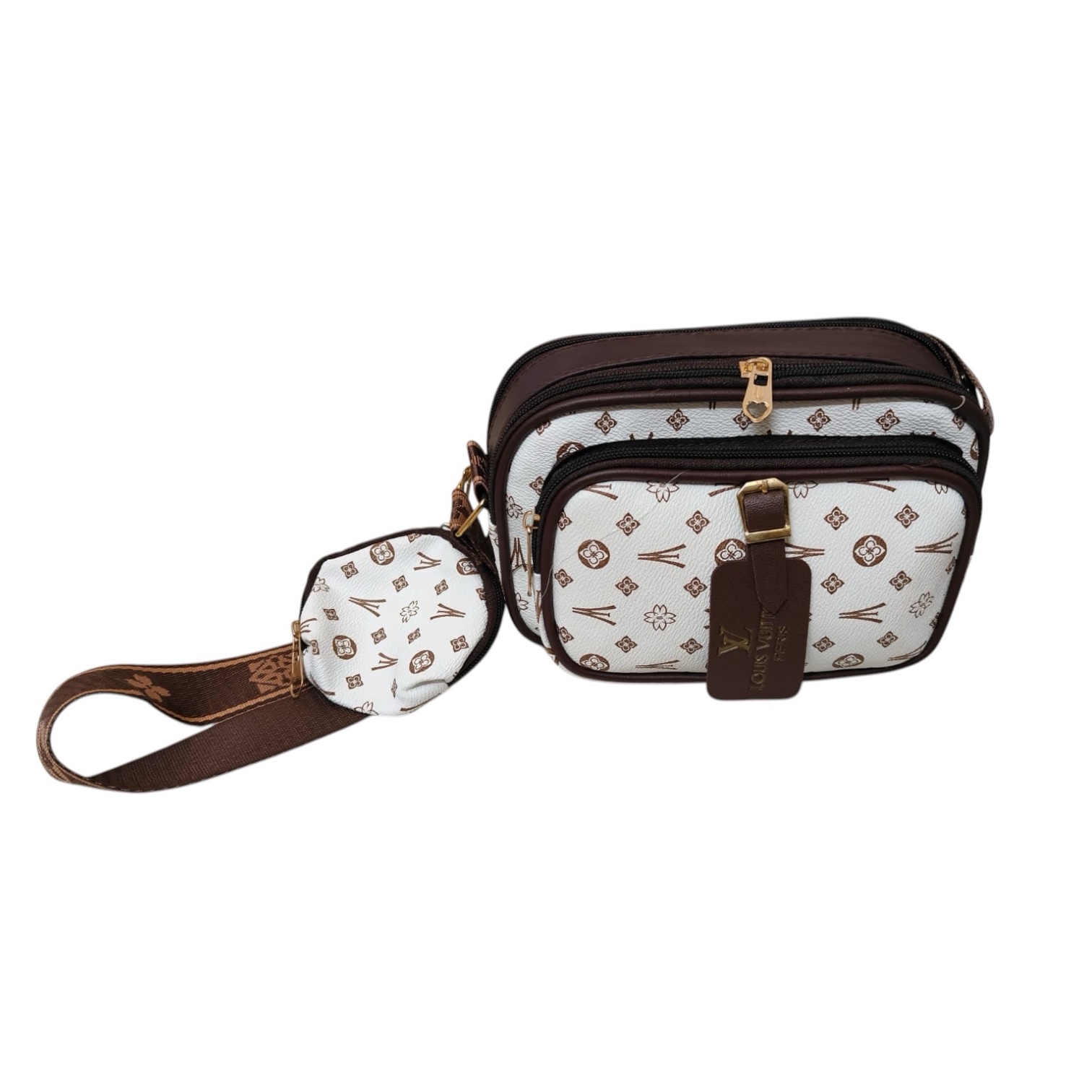 Syenora Multi-Compartment Crossbody Bag