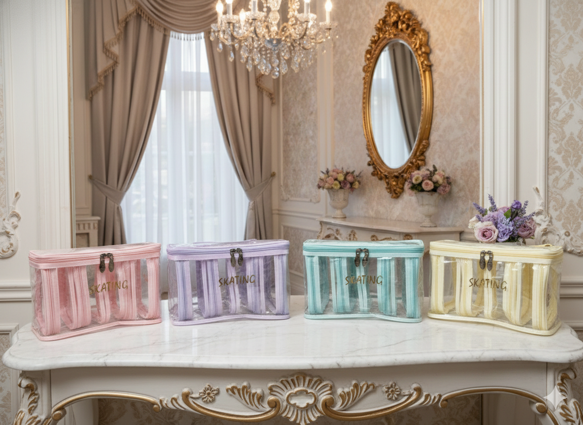 Pastel Transparent Storage Bags