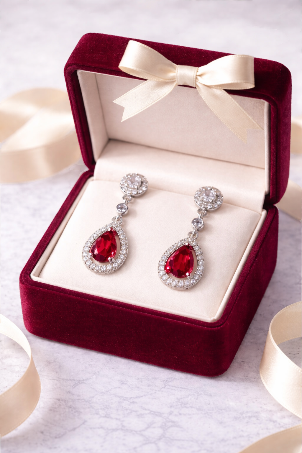 Syenora Emerald Drop Earrings