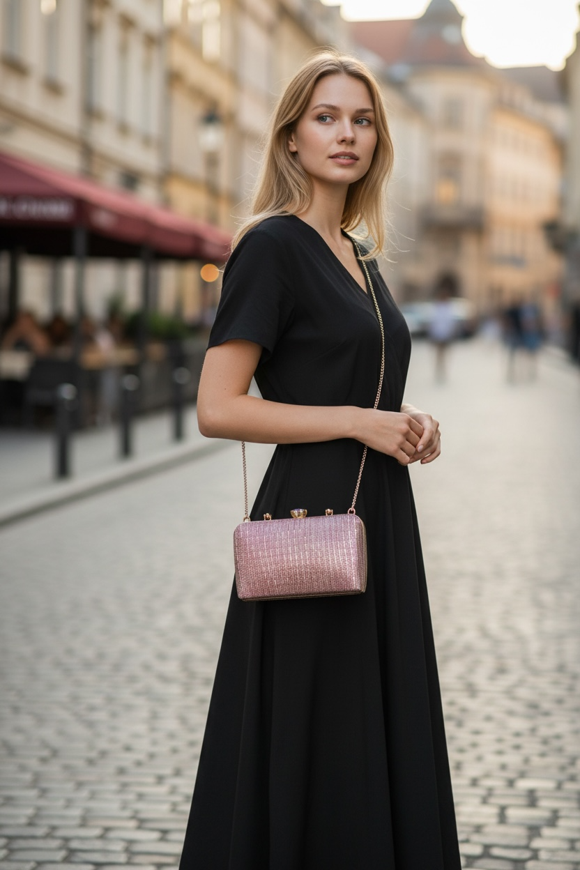 Syenora Aurora Luxe Box Clutch