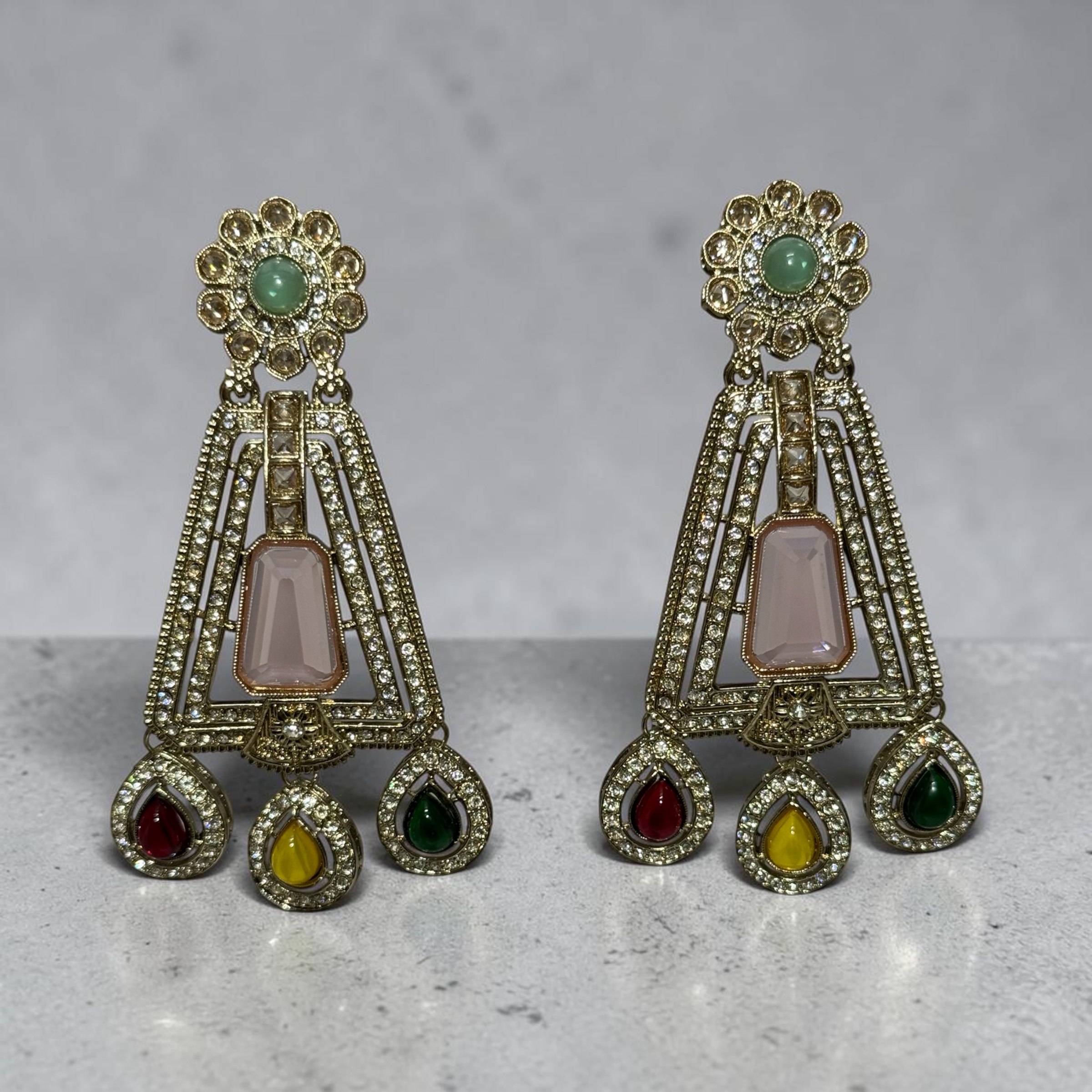 Syenora Noor-E-Zevar Regal Drop Earrings