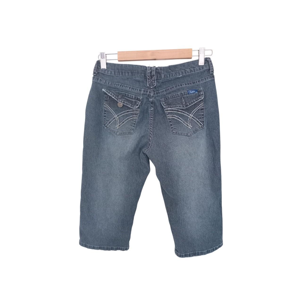 Shorts Women UK8 Petite Denim Capri