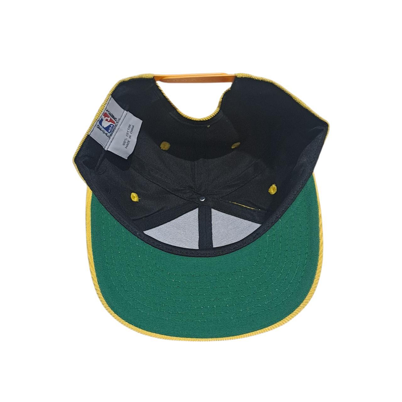 Hat Men yellow LA Lakers corduroy snapback cap