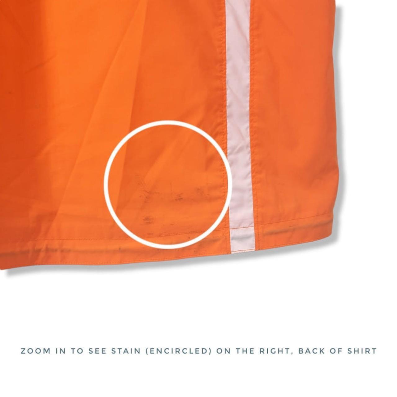 T-shirt Unisex Men Largw Orange Jersey