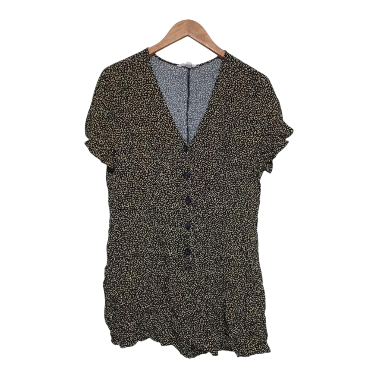 Romper Women XL Floral Loose Playsuit