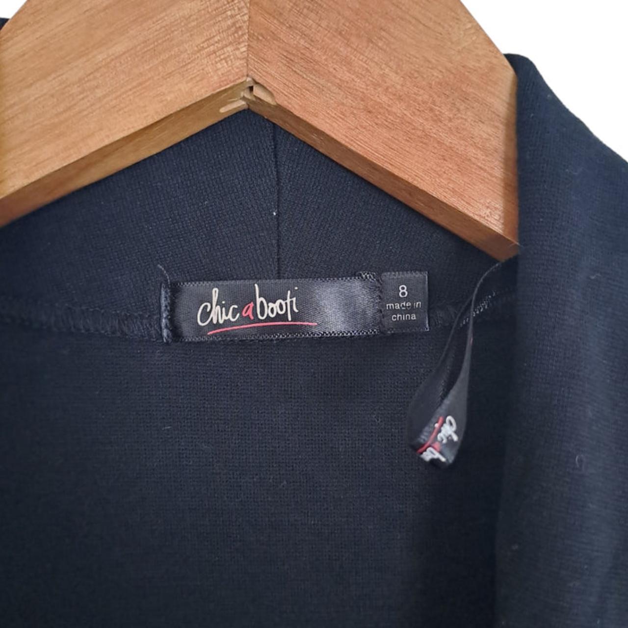 Bolero Women XS Size 8 Black Top