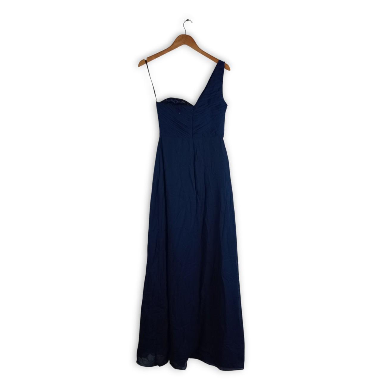Dress  Women XXS/XS UK 4-6 Navy One-Shoulder Maxi