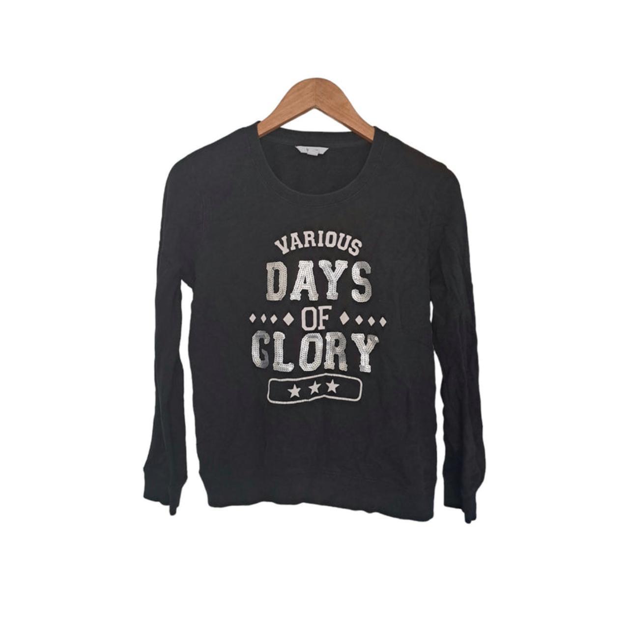 Jumper Women Medium UK12 Black Bossini Sweatshirt