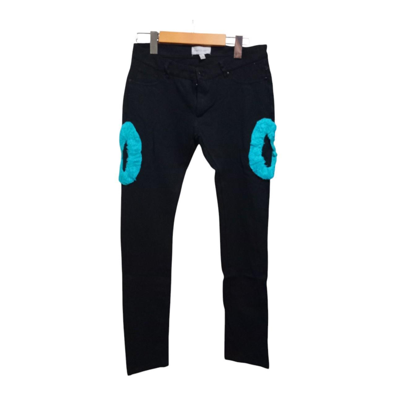 Pants Women Medium with Turquoise "O" Design