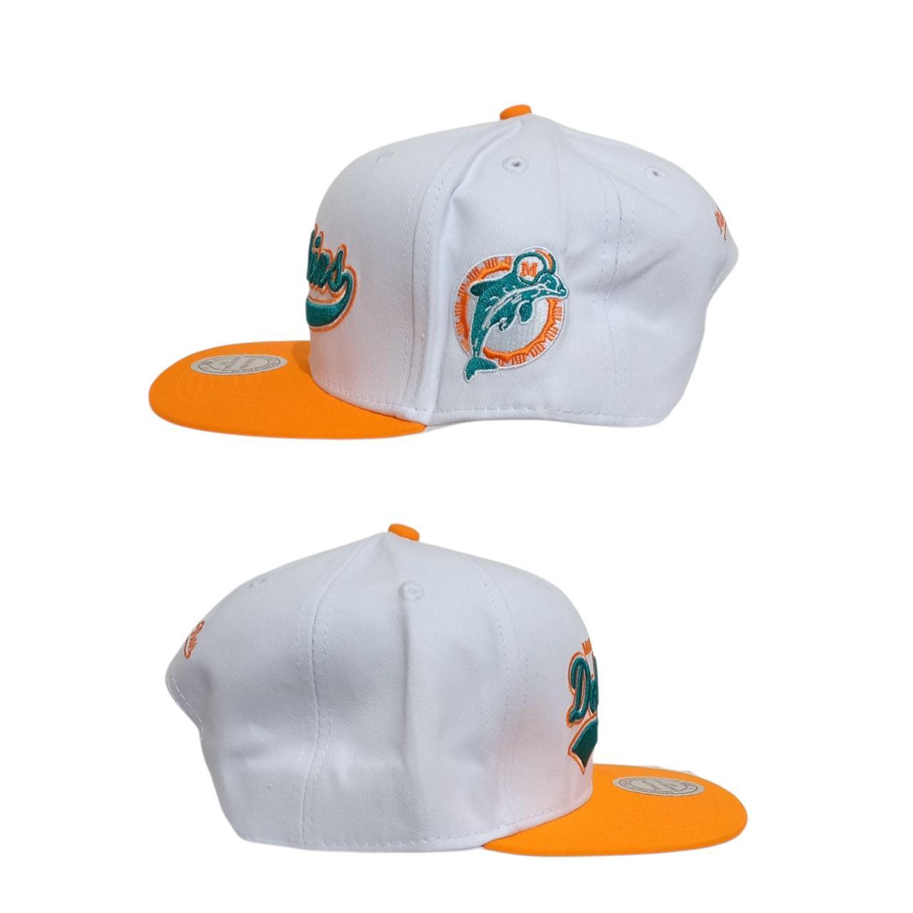 Hat Men Miami Dolphins Mitchell & Ness snapback hat