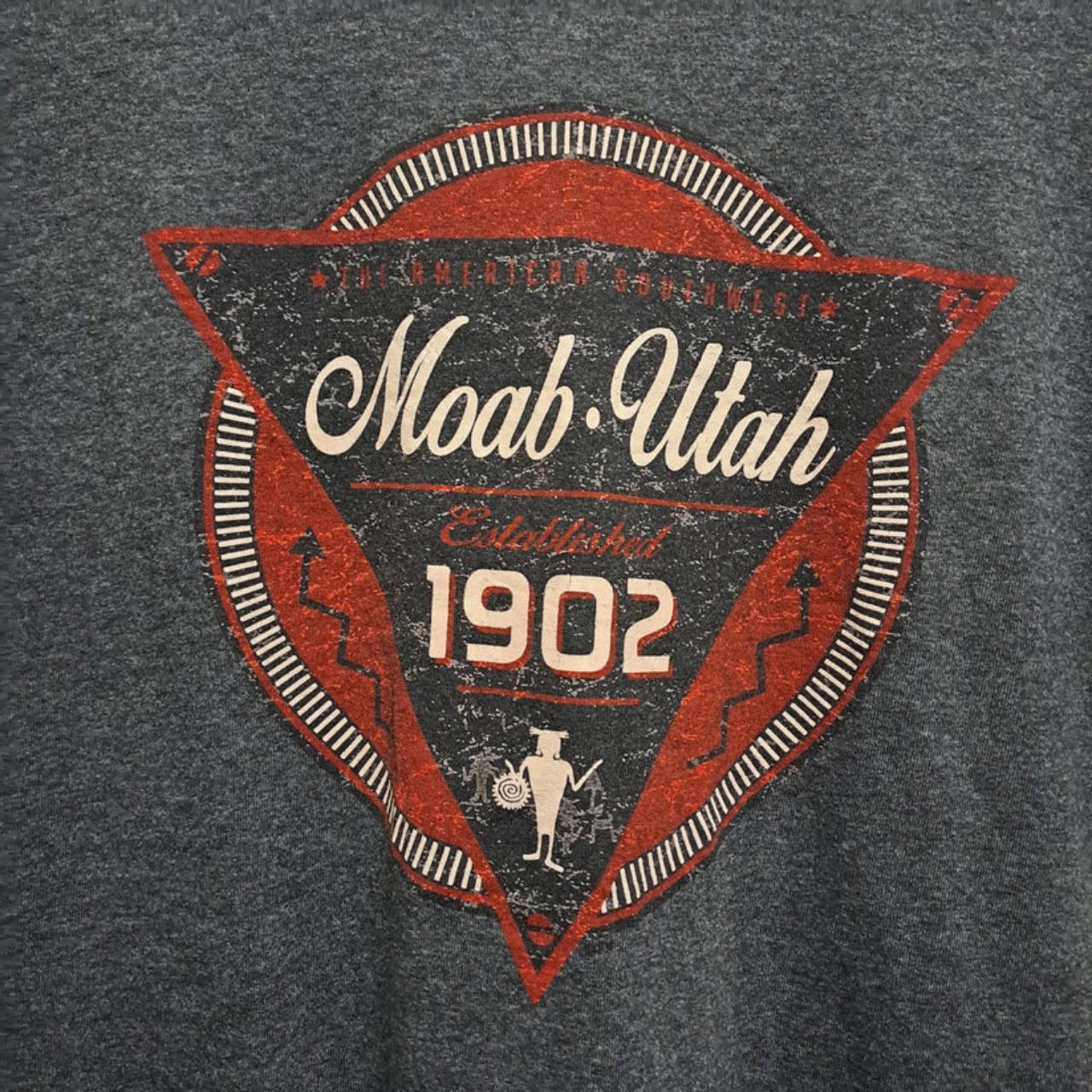 T-shirt Unisex Men Large Moab Utah tee