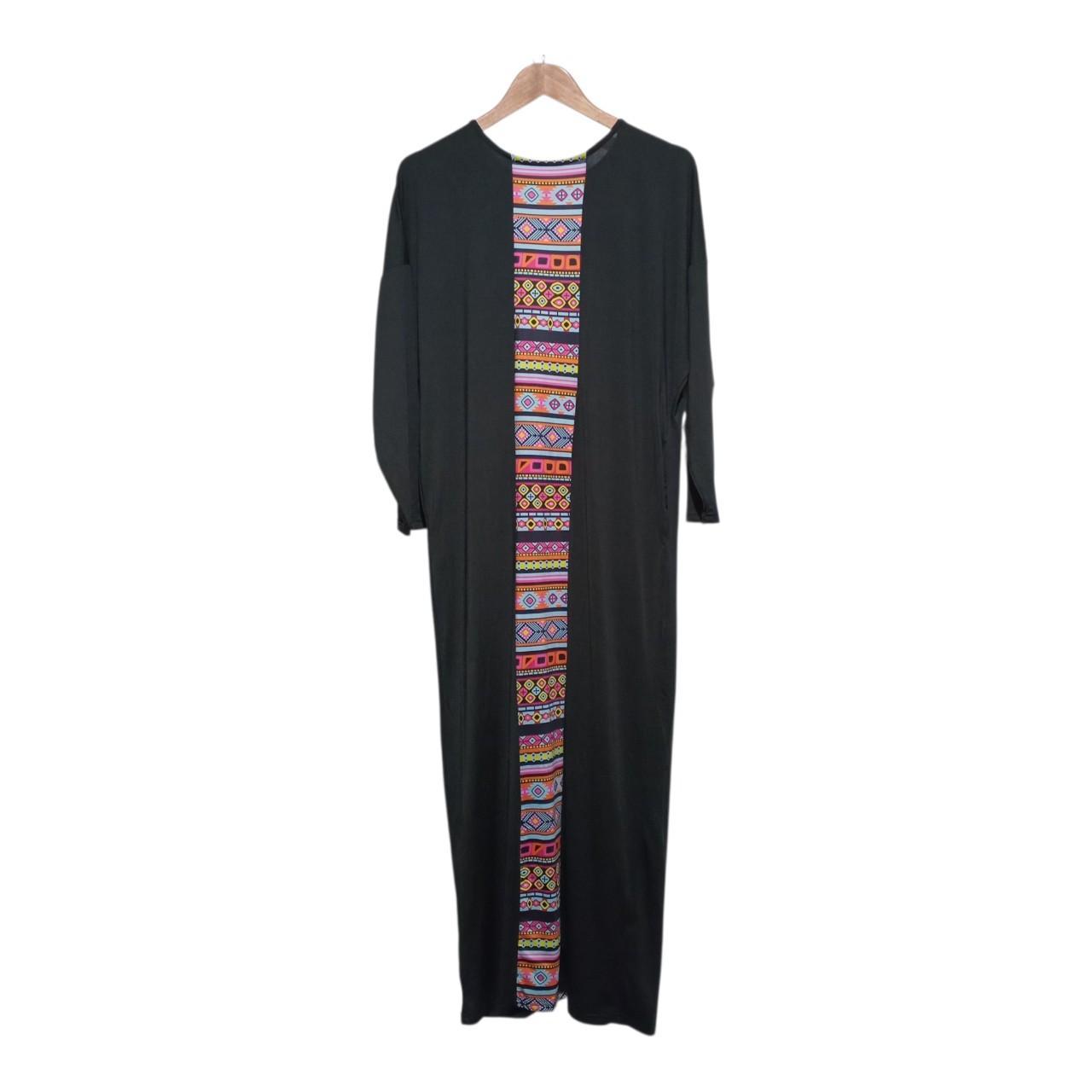 Dress Women Medium Ethnic Pattern Maxi