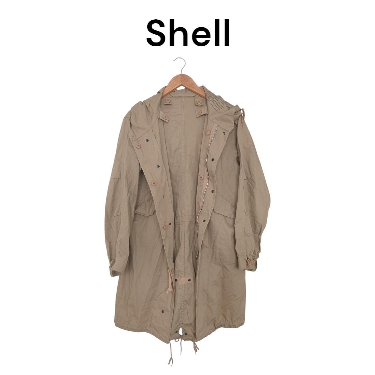 Jacket Unisex Men Medium Brown Winter Parka