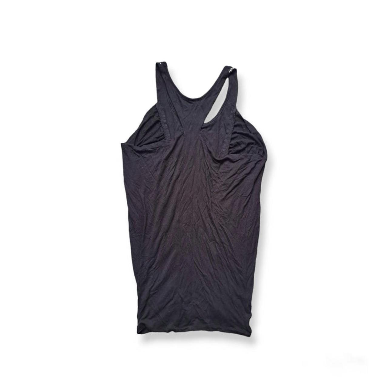 Crop Top Women Small UK10 Black Top