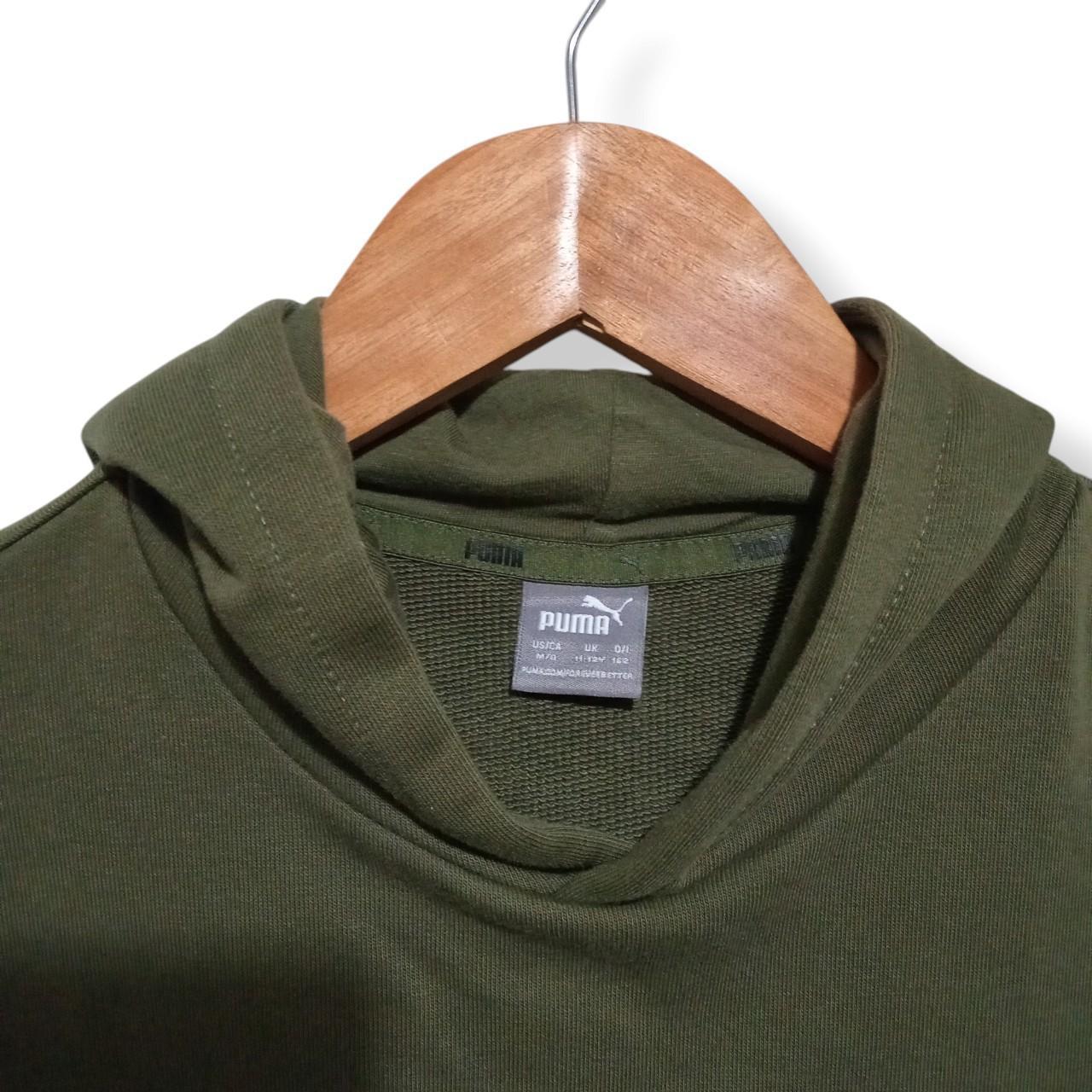 Jumper Kids UK 11 to 12 Green Puma Hoodie