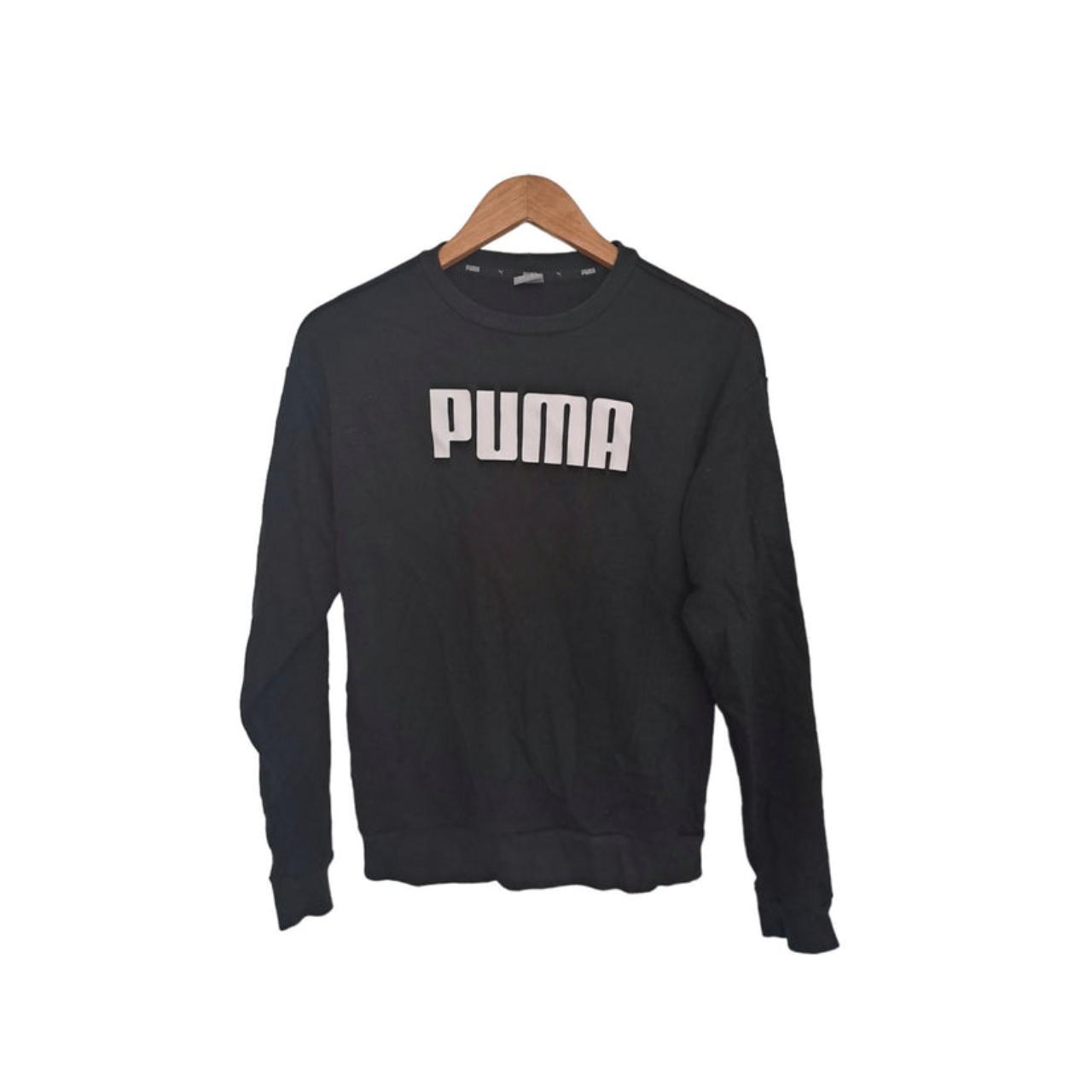Jumper Women XS Black Puma Sweatshirt
