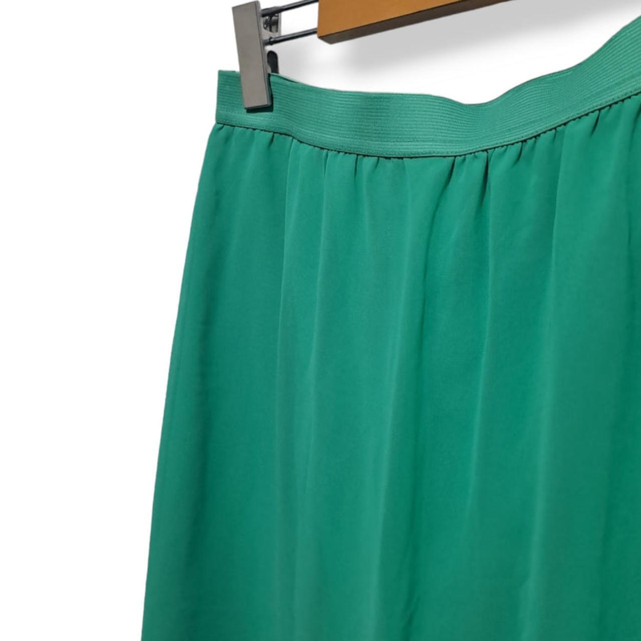 Skirt Women UK10 Green H&M