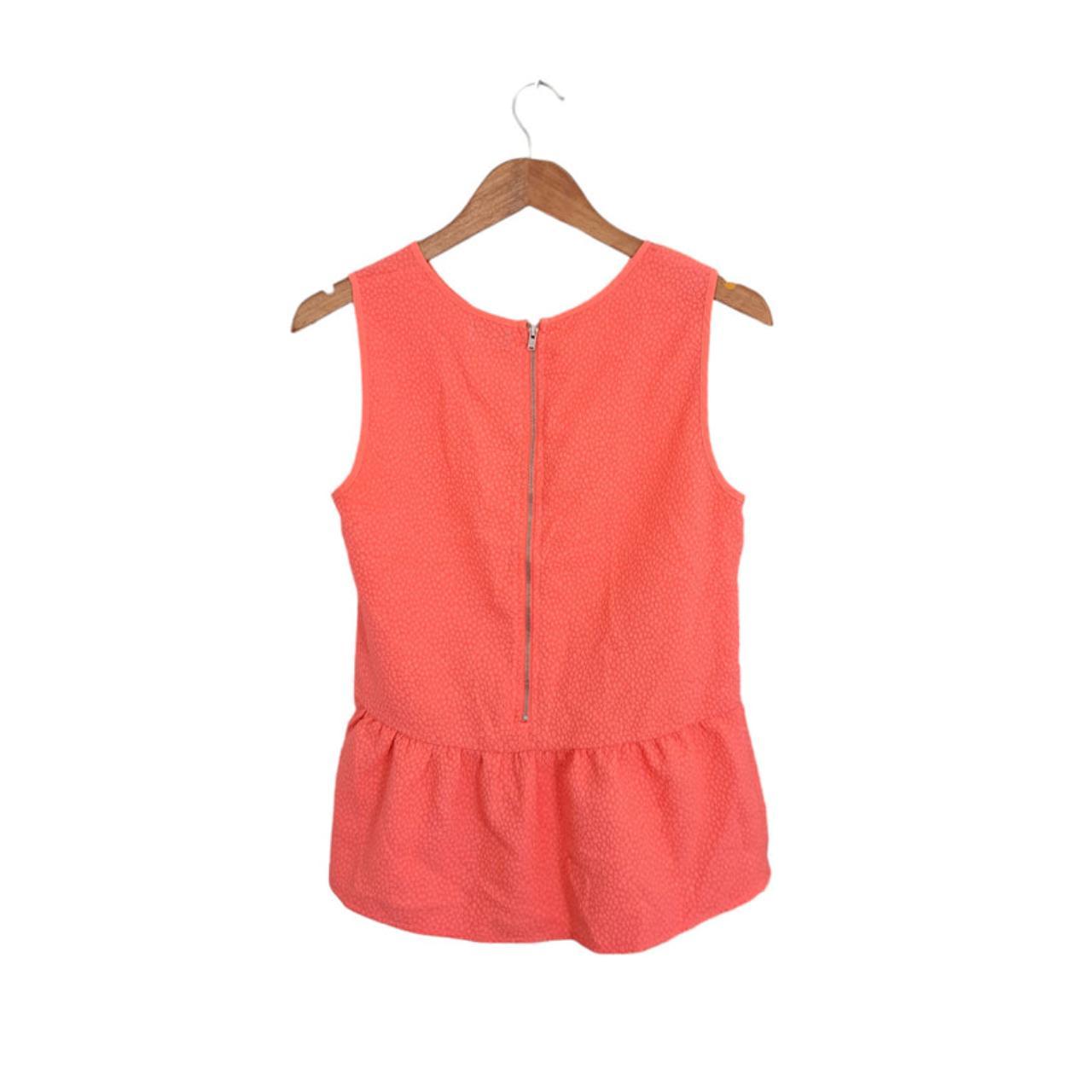 Blouse Women Small Pink peplum top