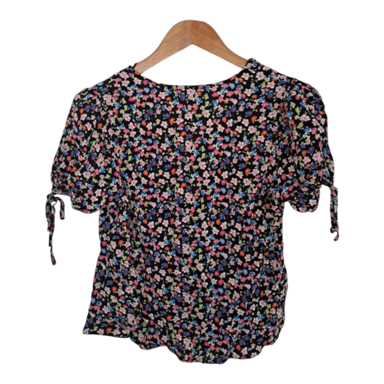 Blouse Women UK10 Floral Top