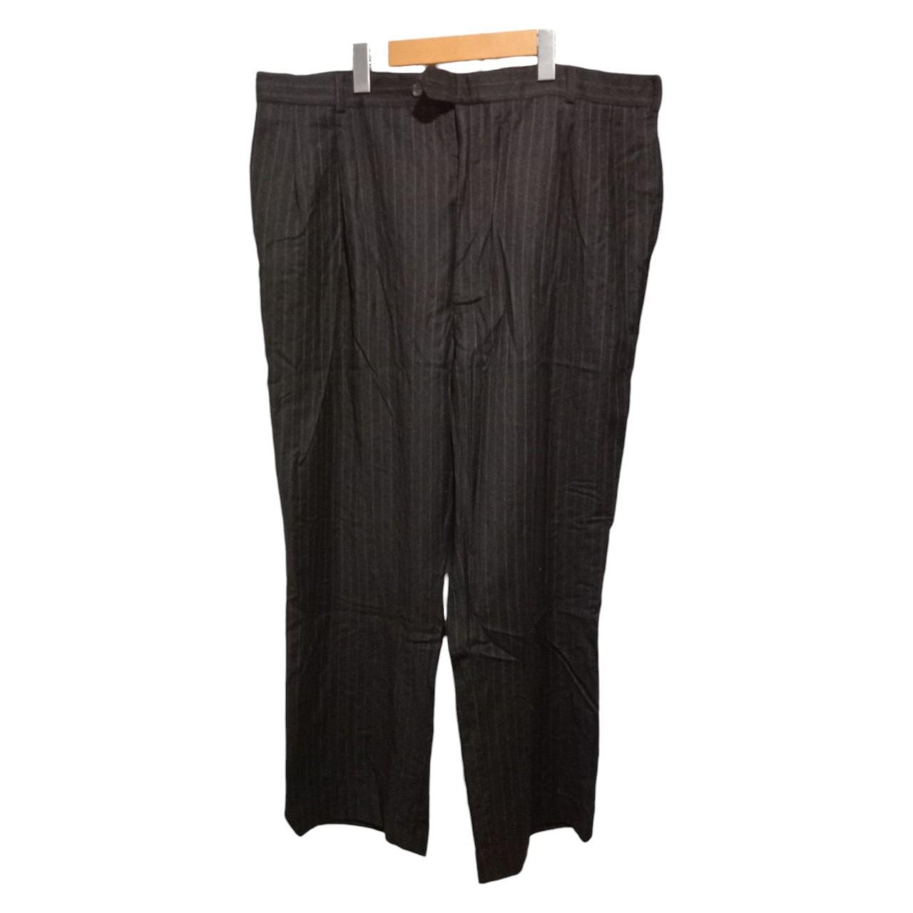 Pants Men XXL brown pinstripes