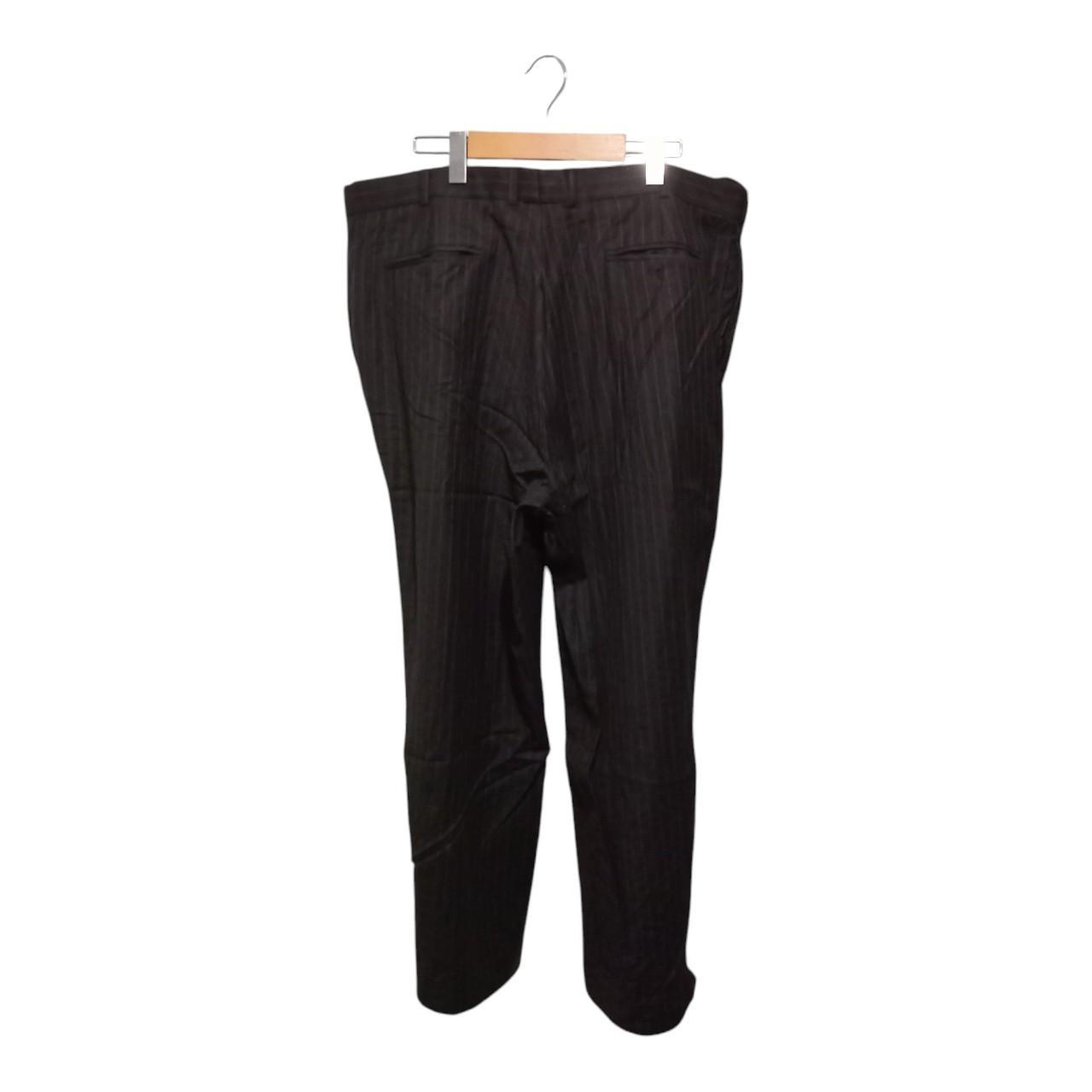 Pants Men XXL brown pinstripes