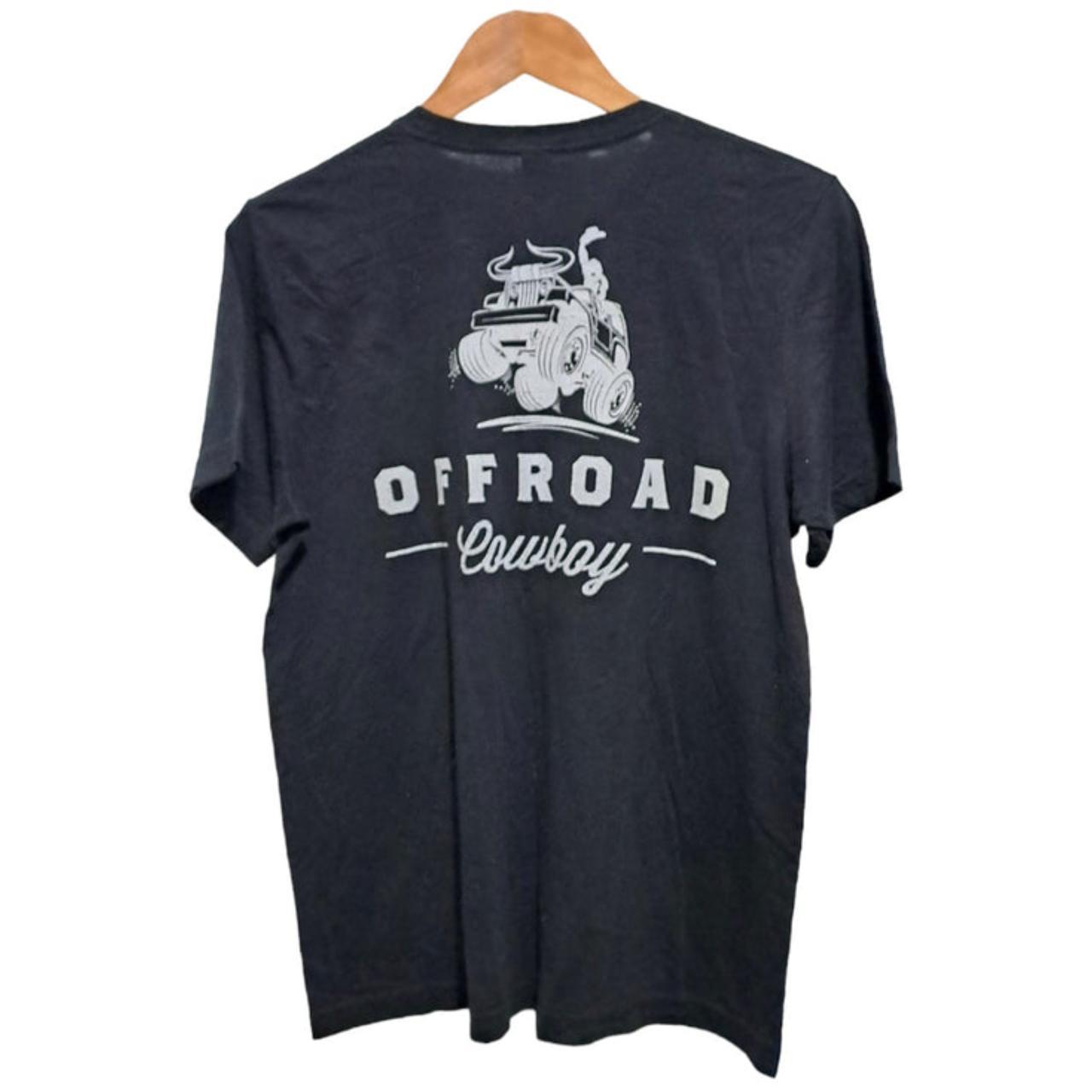 T-shirt Unisex Men Medium Black Off road