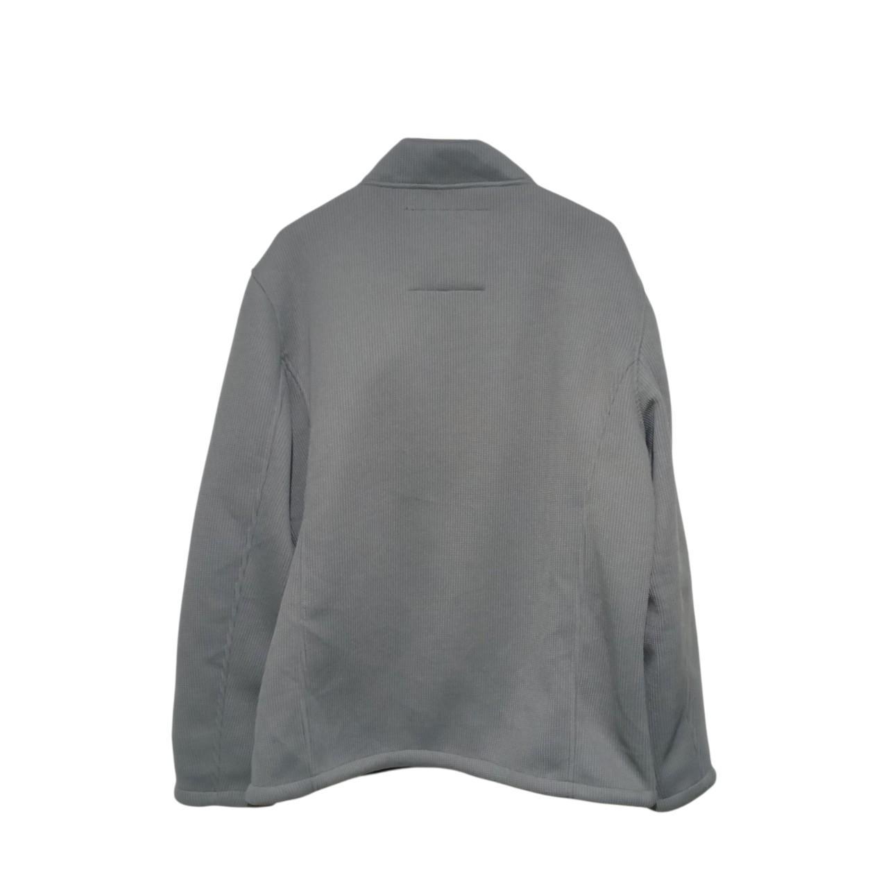 Jacket Men XXL Grey Fleece Lined Polyester Coat