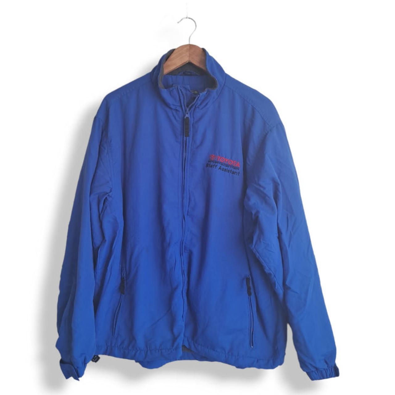 Jacket Men XL Blue Toyota Sports Centre Utility Coat