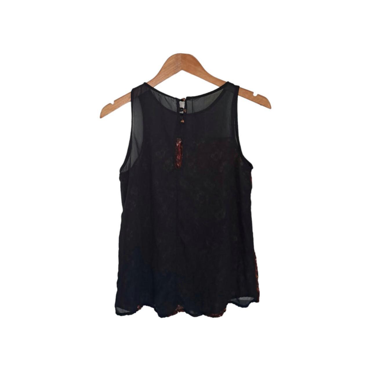 Blouse Women Small Sleeveless Top