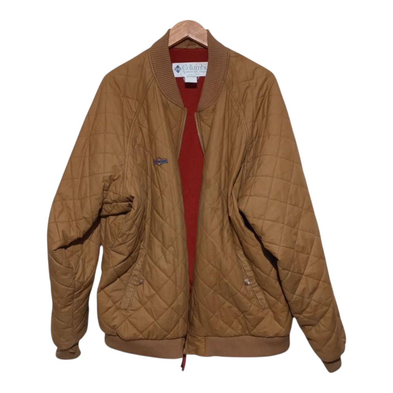 Jacket Men 2XL Brown Quilted Coat