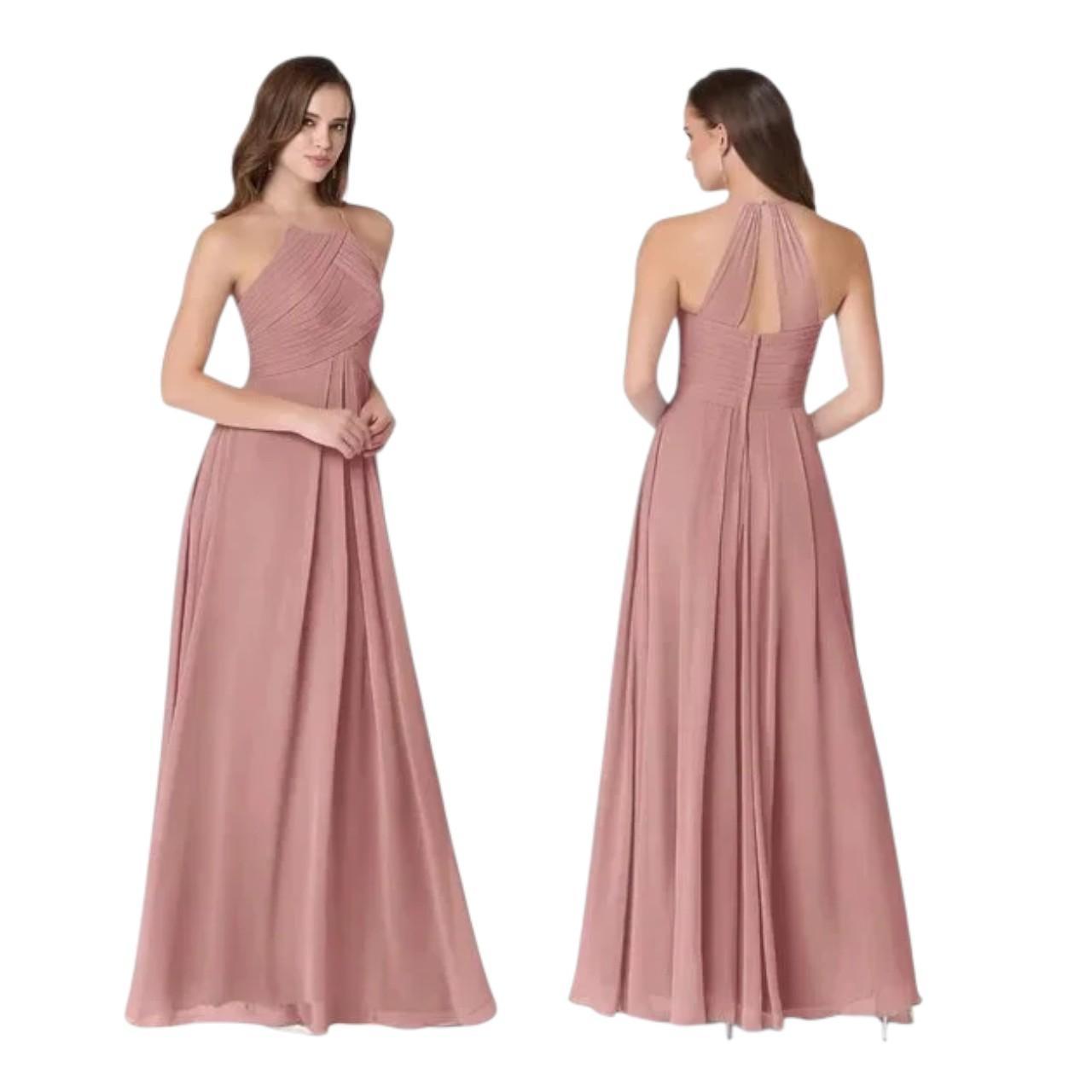 Dress Women UK8 A-Line Chiffon Gown