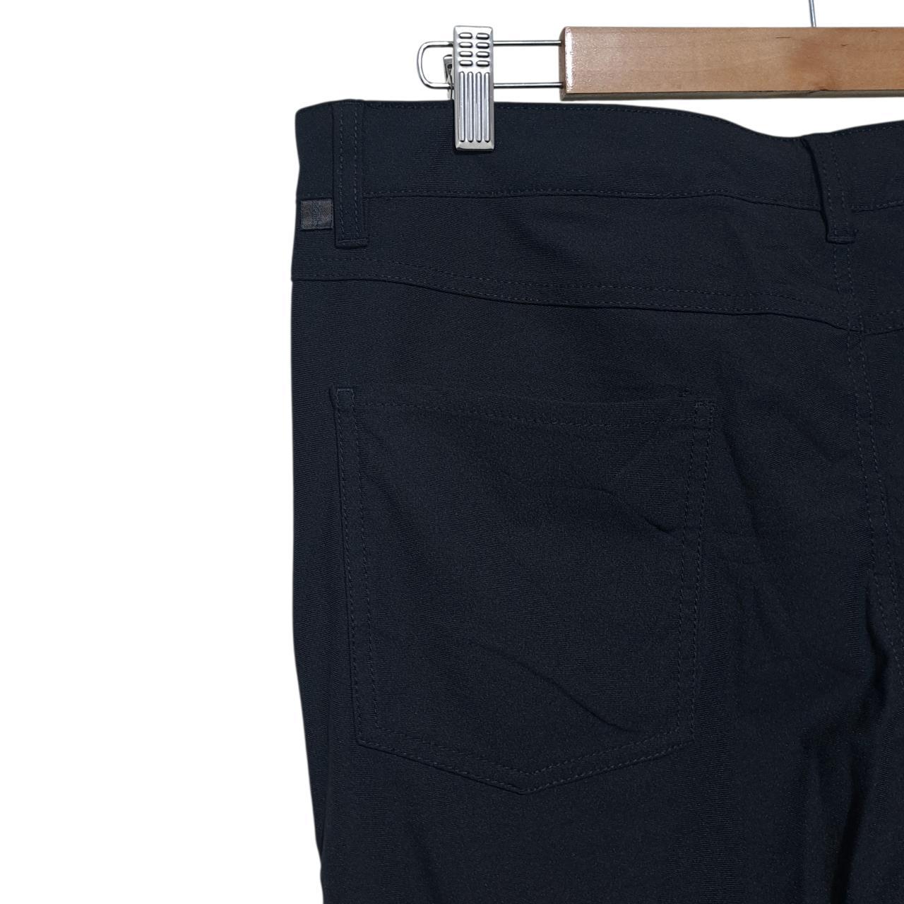 Pants Unisex Women UK16 Men 40 Black Slacks