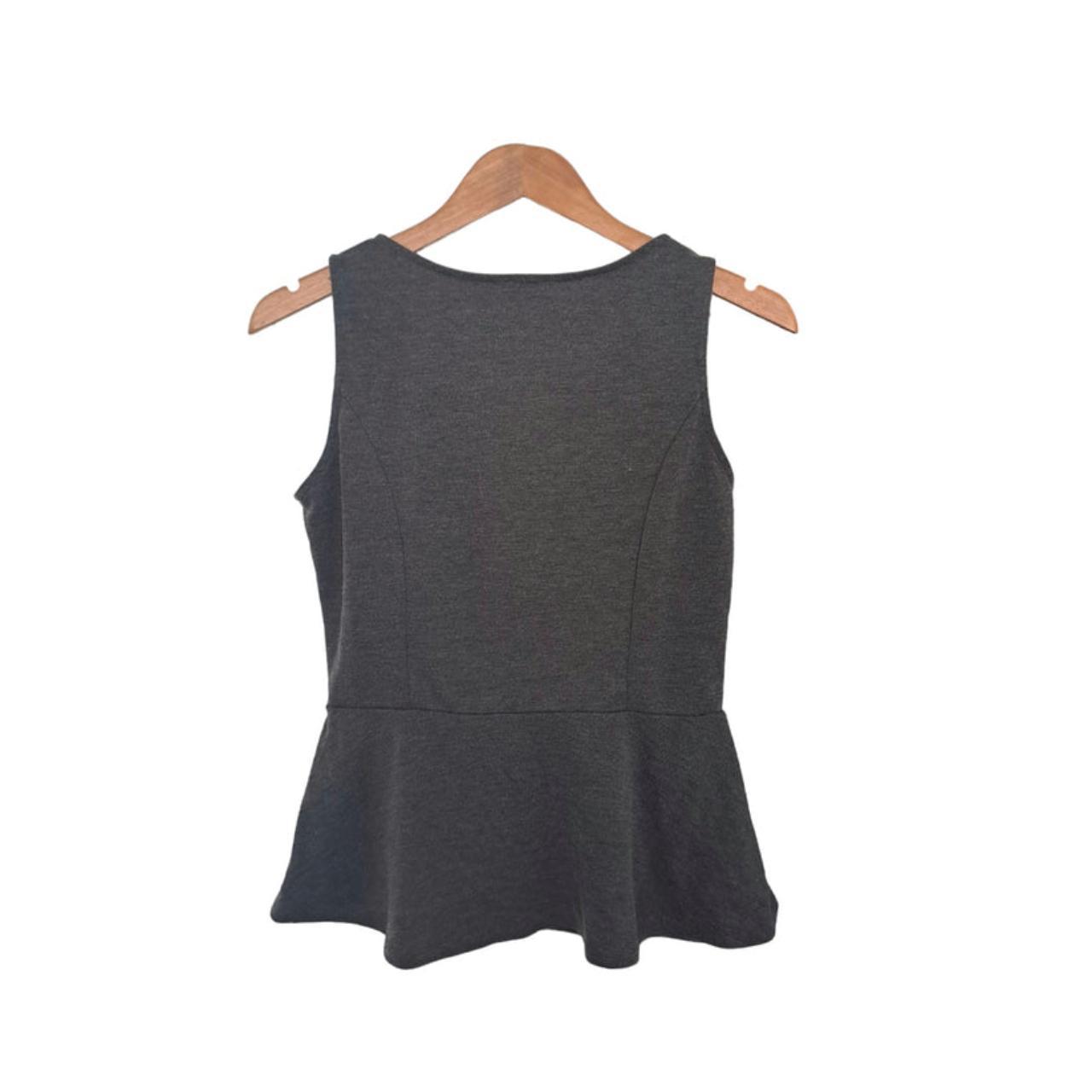 Blouse Women UK10 Grey Sleeveless top