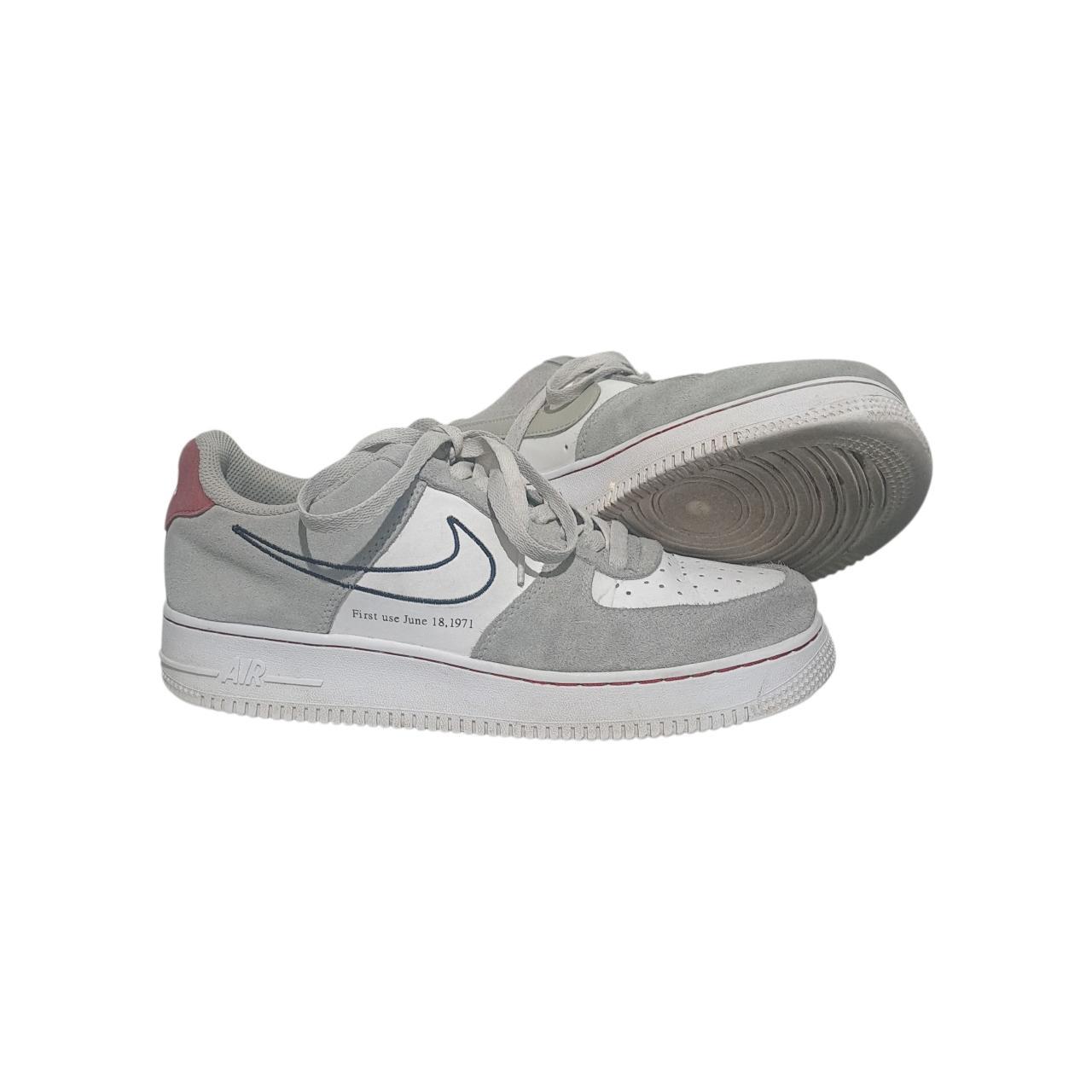 Shoes Men UK8.5 Grey White Nike Air Force 1