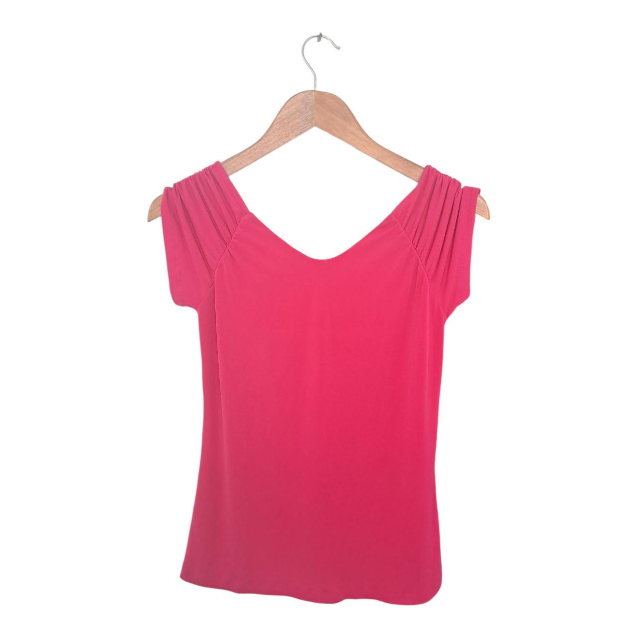 Blouse Women Xs UK6 pink top