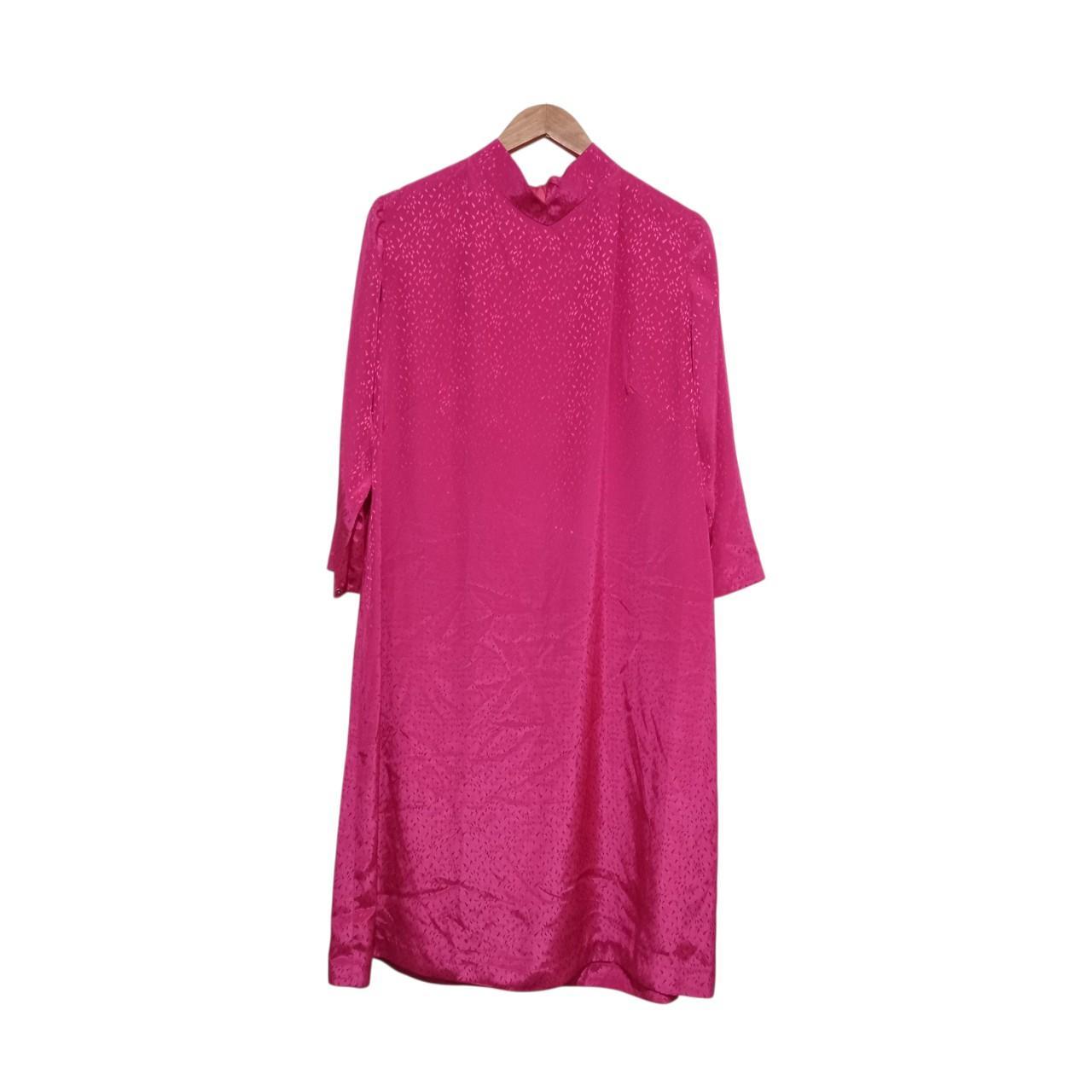Dress Women Medium Pink Midi