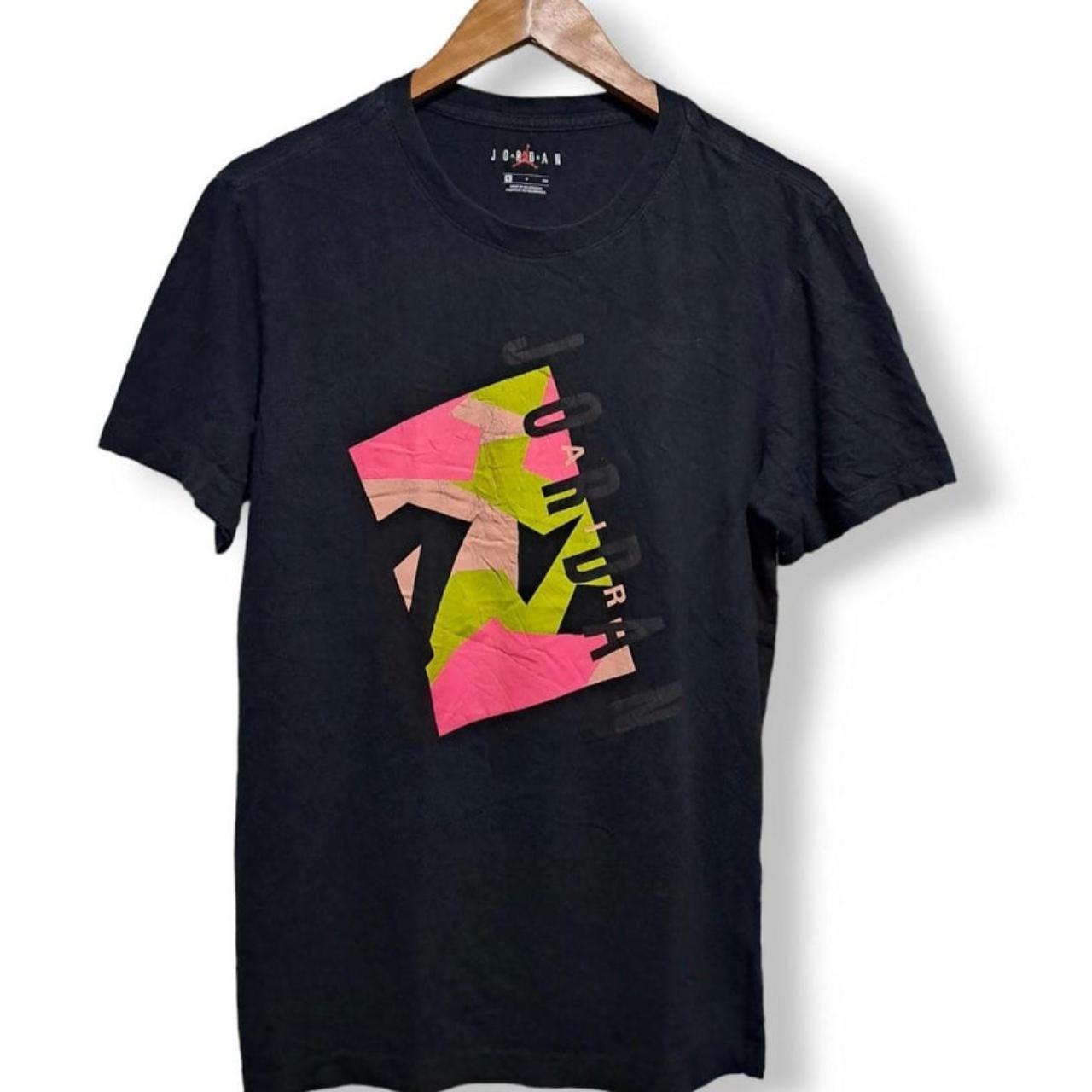 T-shirt Men Small Black Jordan Tee 