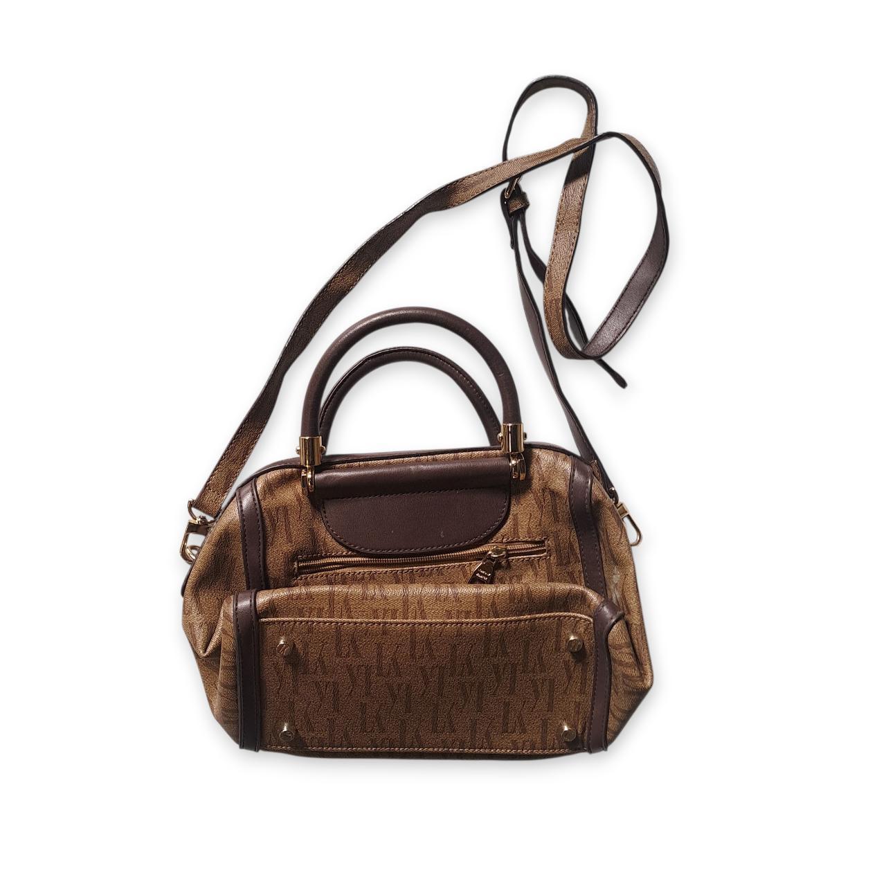 Bag Women Brown Monogram Satchel