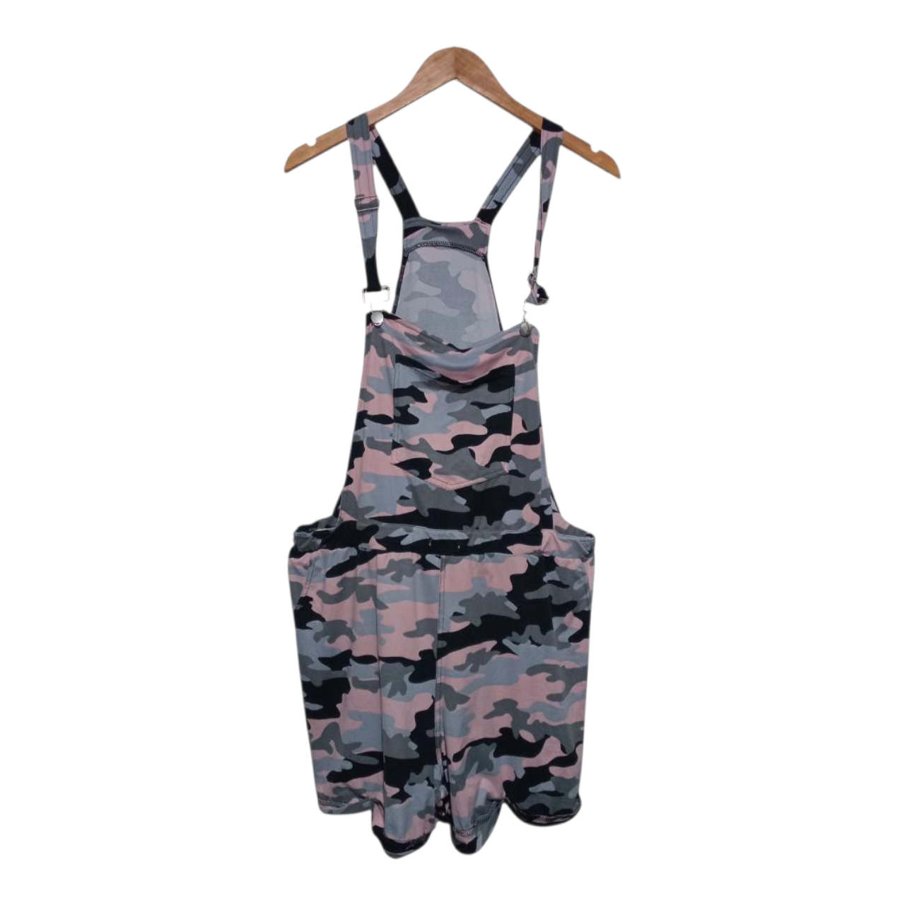 Overalls Women 3X pink army camouflage romper