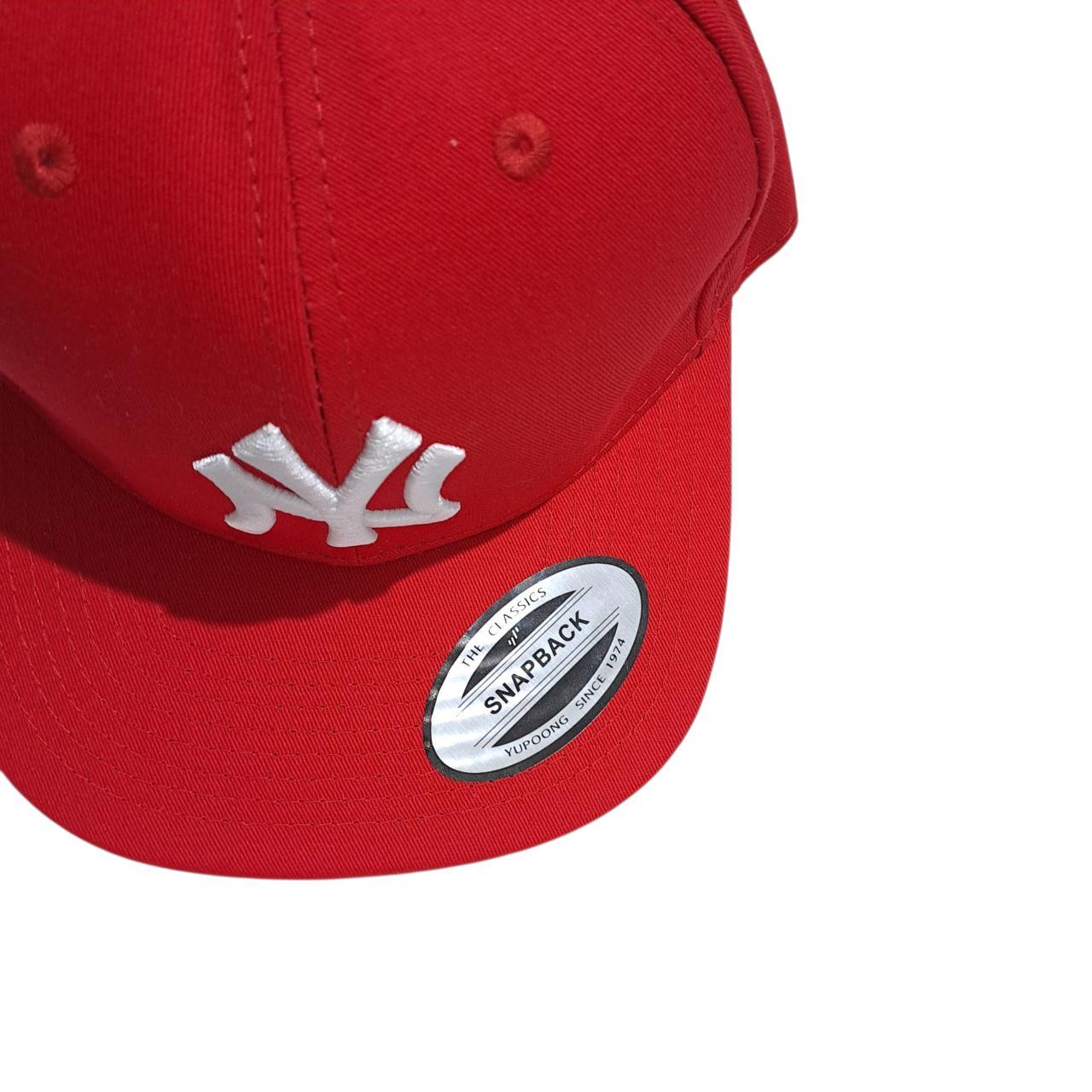 Hat Unisex Red New York Yankees Baseball Cap