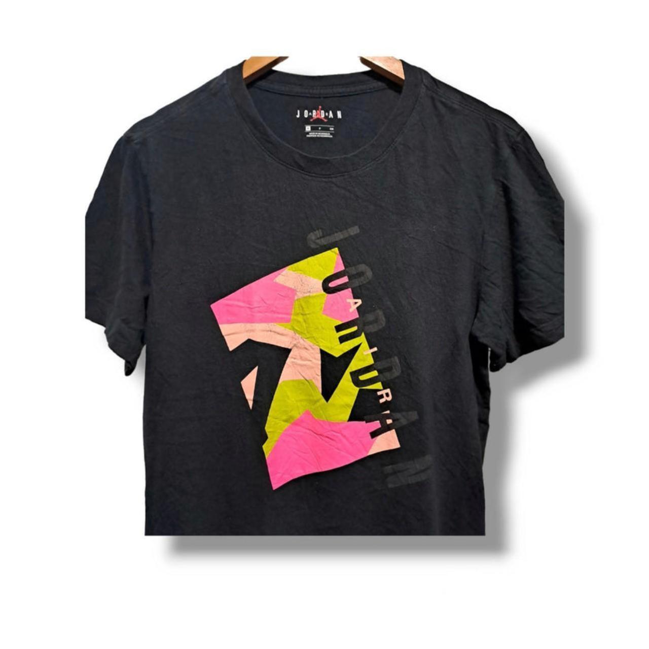 T-shirt Men Small Black Jordan Tee 
