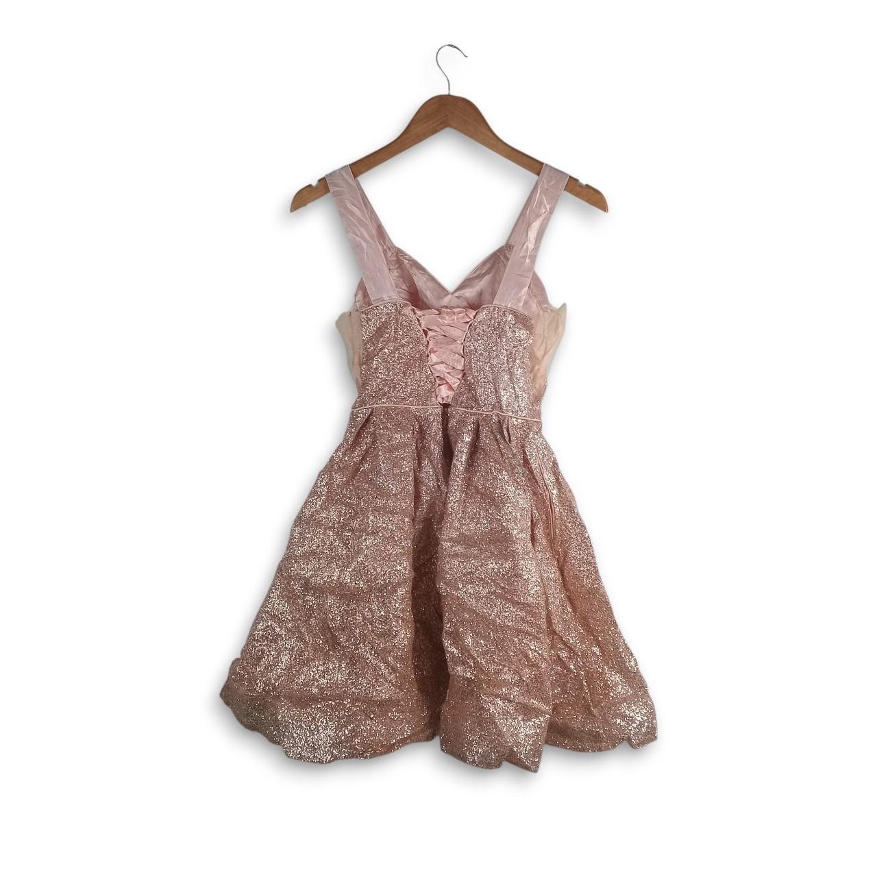 Dress Women UK4 Rose Gold Party Frock