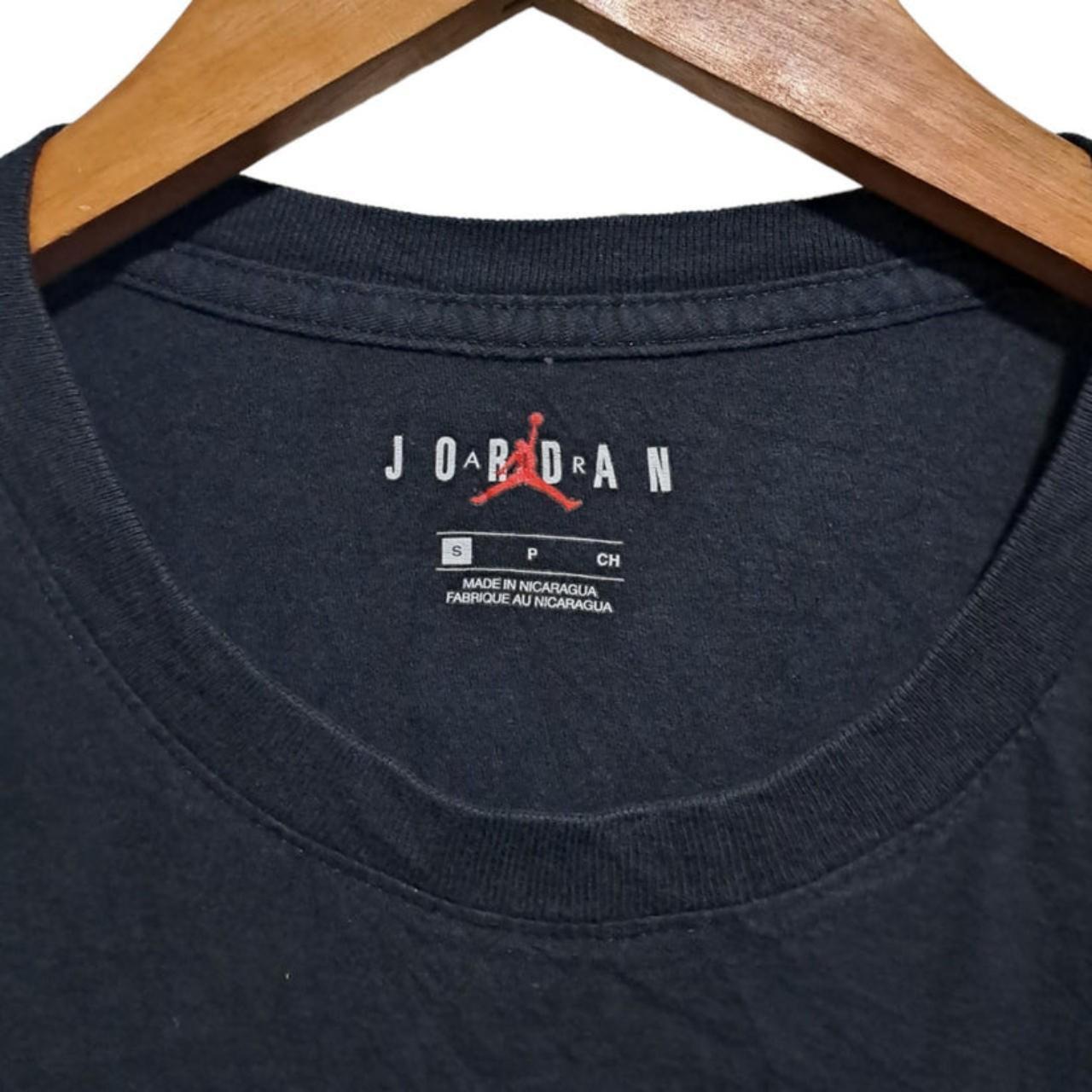 T-shirt Men Small Black Jordan Tee 