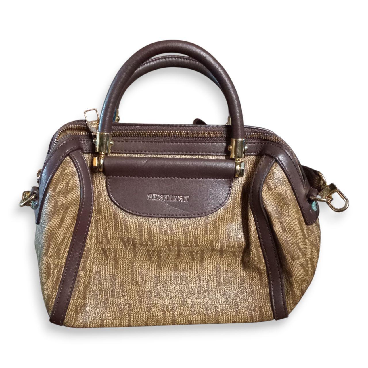 Bag Women Brown Monogram Satchel