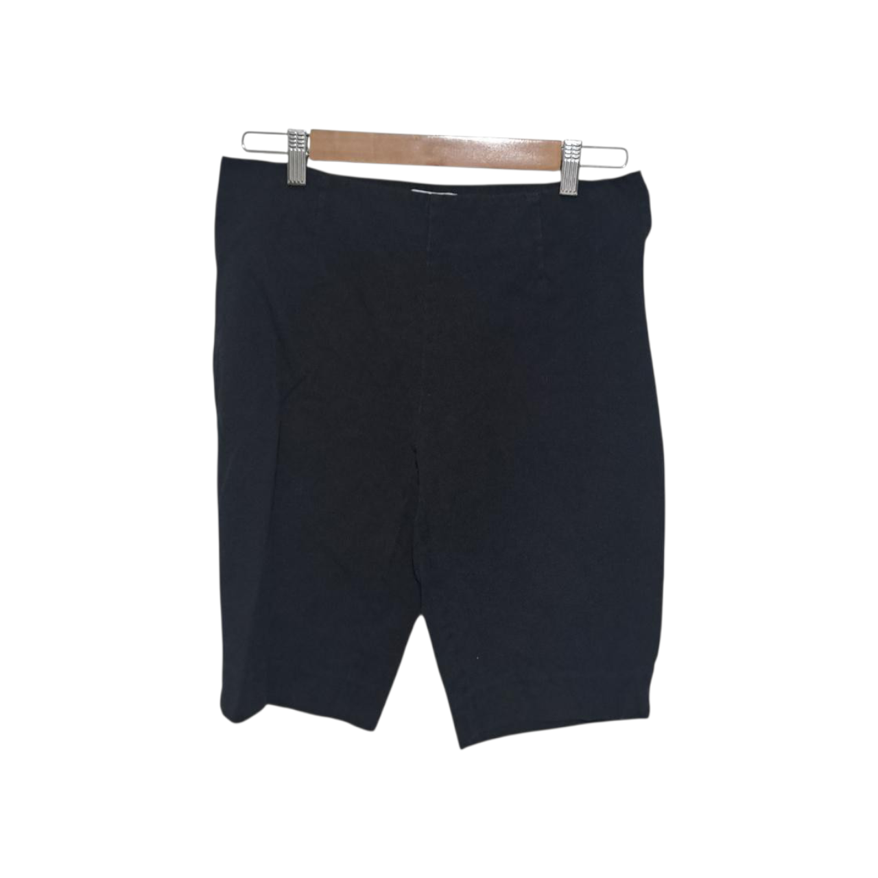 Shorts Women UK12 Black Stretch Short pants