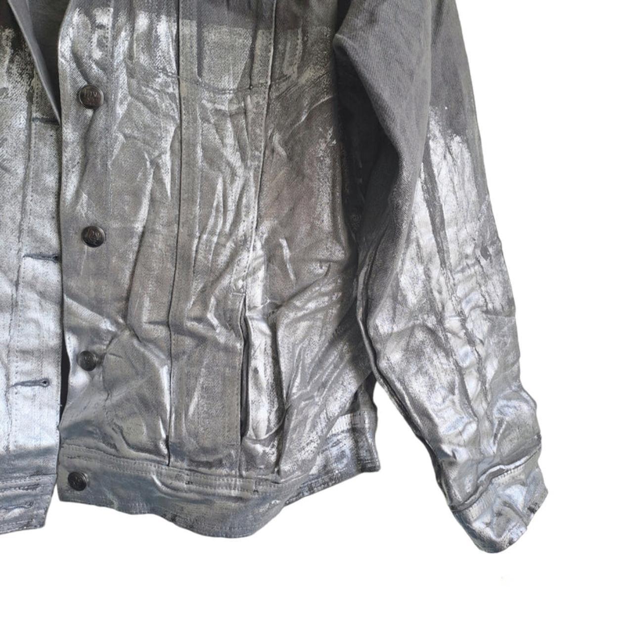 Jacket Women XL Grey/Silver Denim 