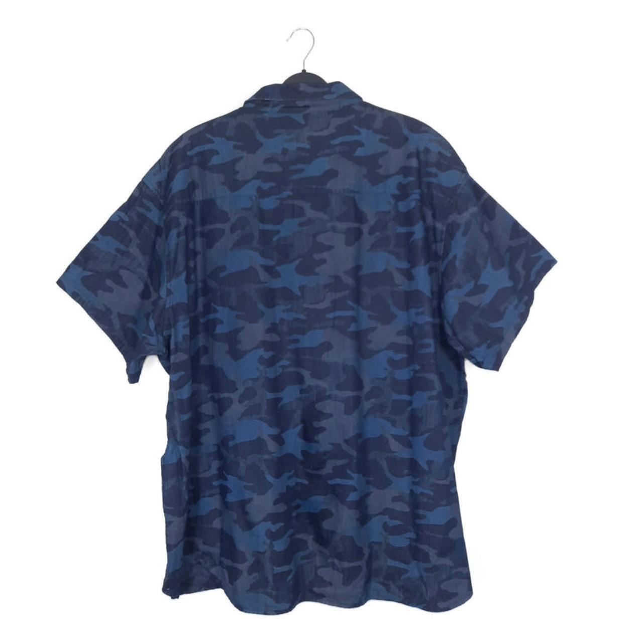 Polo Shirt Men 4XL Plus Size Camouflage Short Sleeve