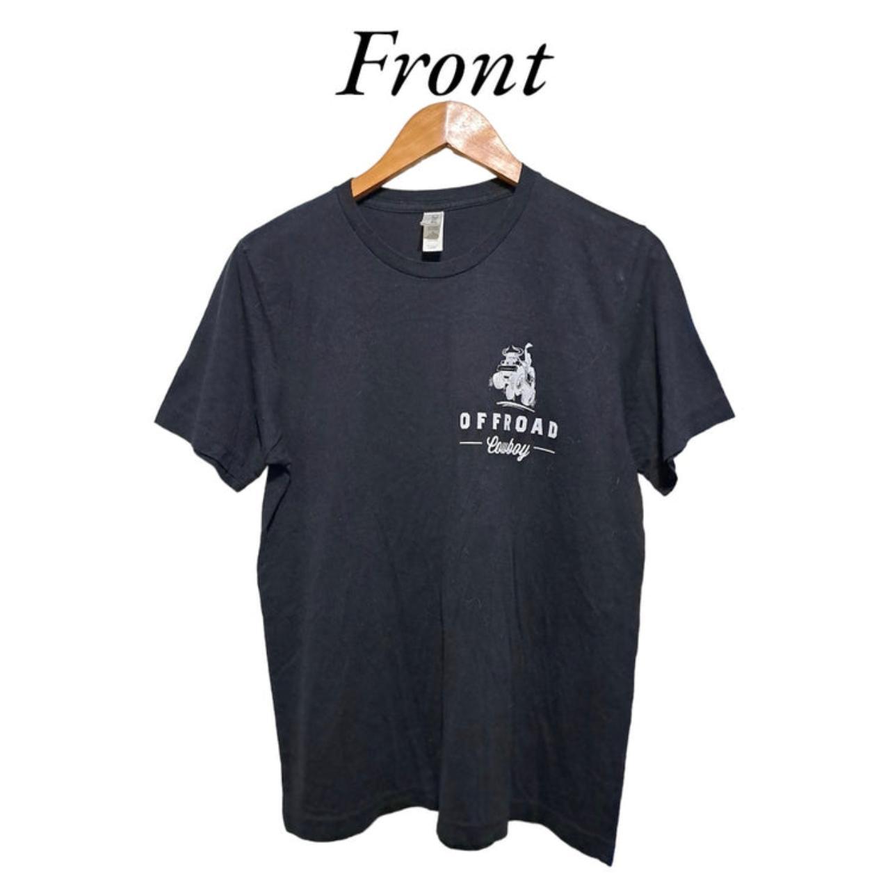 T-shirt Unisex Men Medium Black Off road