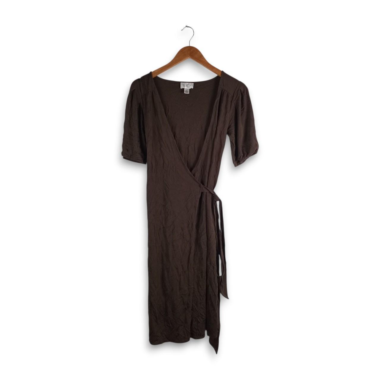 Dress Women UK12 Medium Brown Ann Taylor