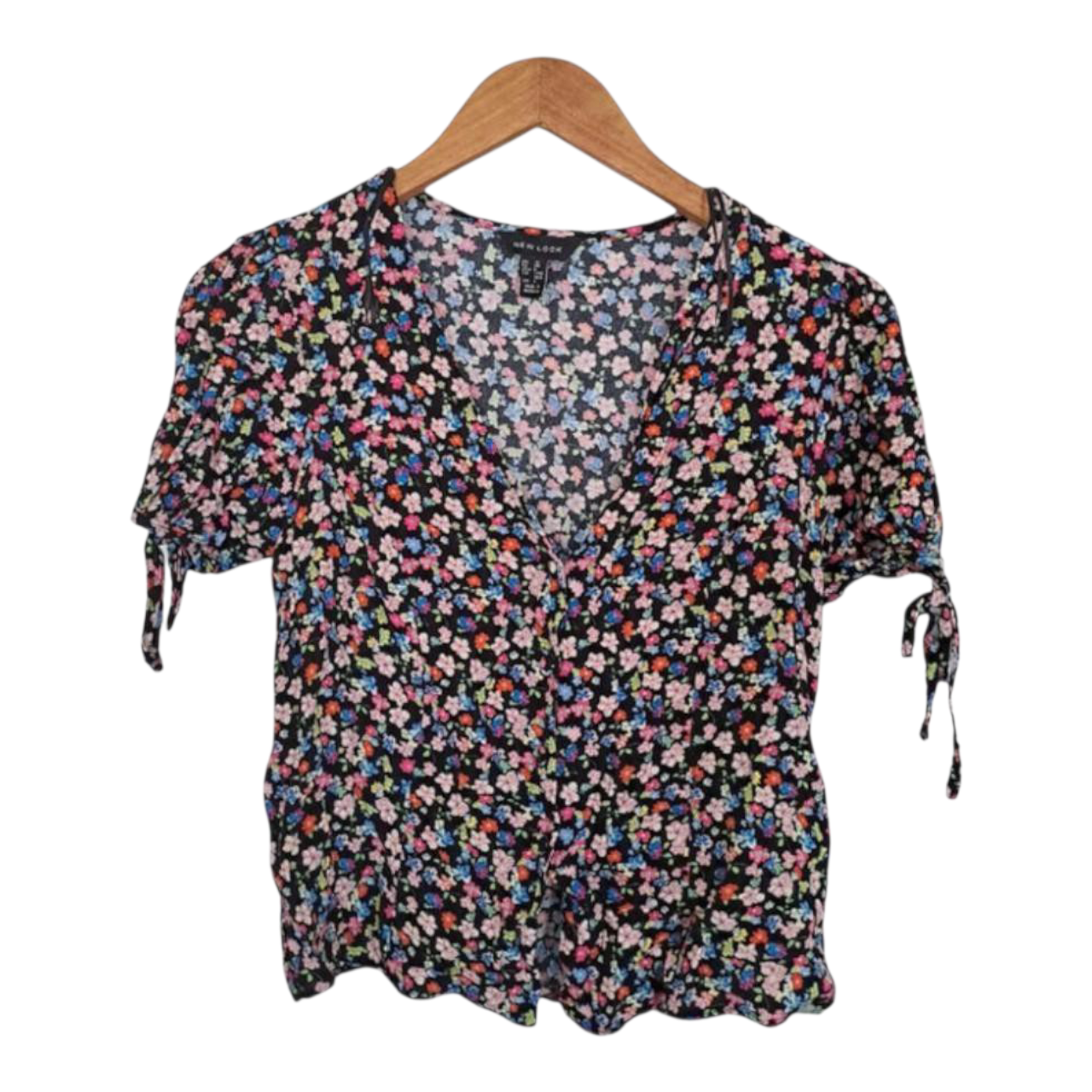 Blouse Women UK10 Floral Top